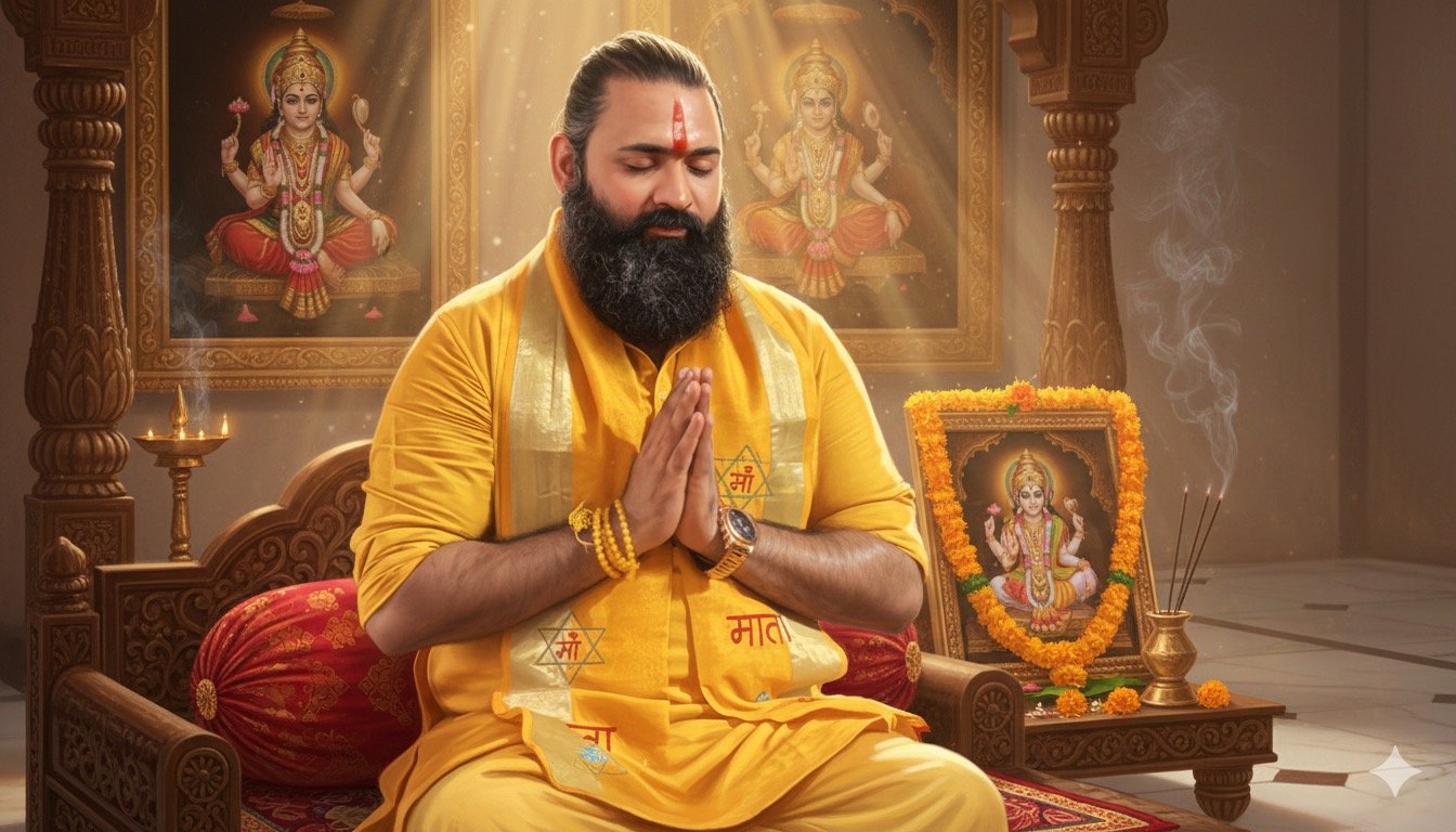 कबीर जी महाराज ध्यान और प्रार्थना में — Bharat Shakti Sangh